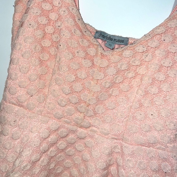 Charlotte Russe | Pink Sleeveless Crop top - Picture 2 of 4